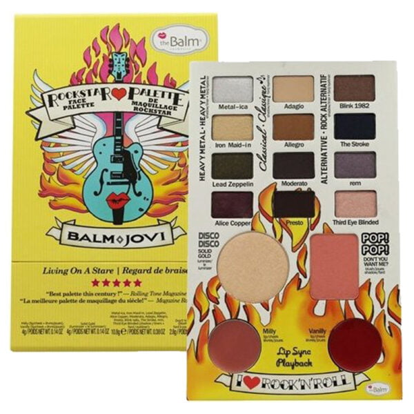 The Balm Eyeshadow Jovi Rockstar Plalette