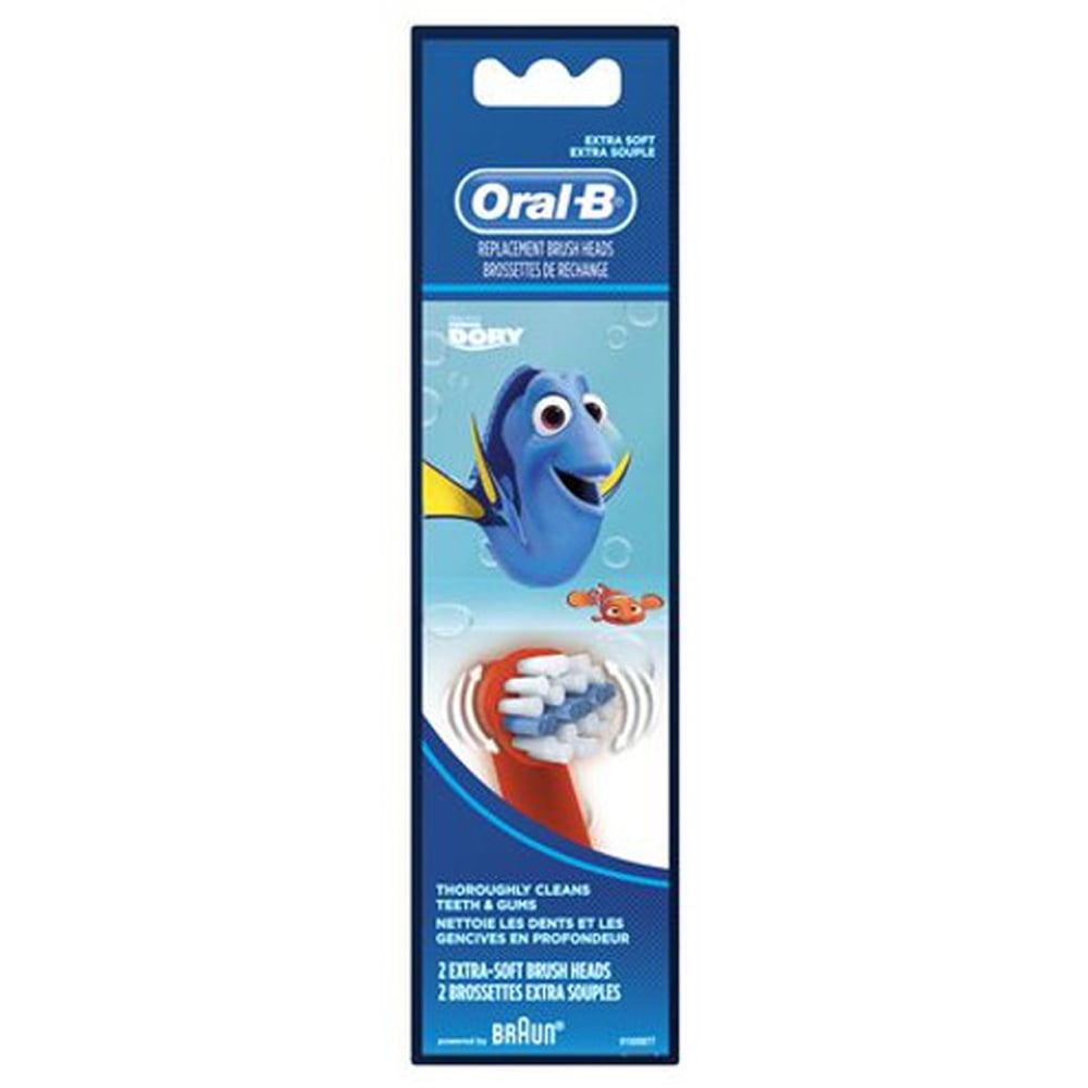 Oral B Disney Finding Dory Brush Head 2pk 1 Oral B Disney Finding Dory Brush Head 2pk