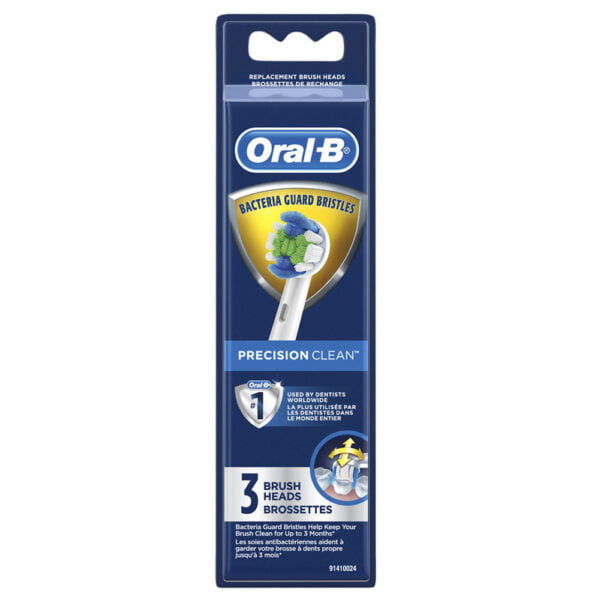 Oral B Electric Brush Heads Precision Clean 3 Count
