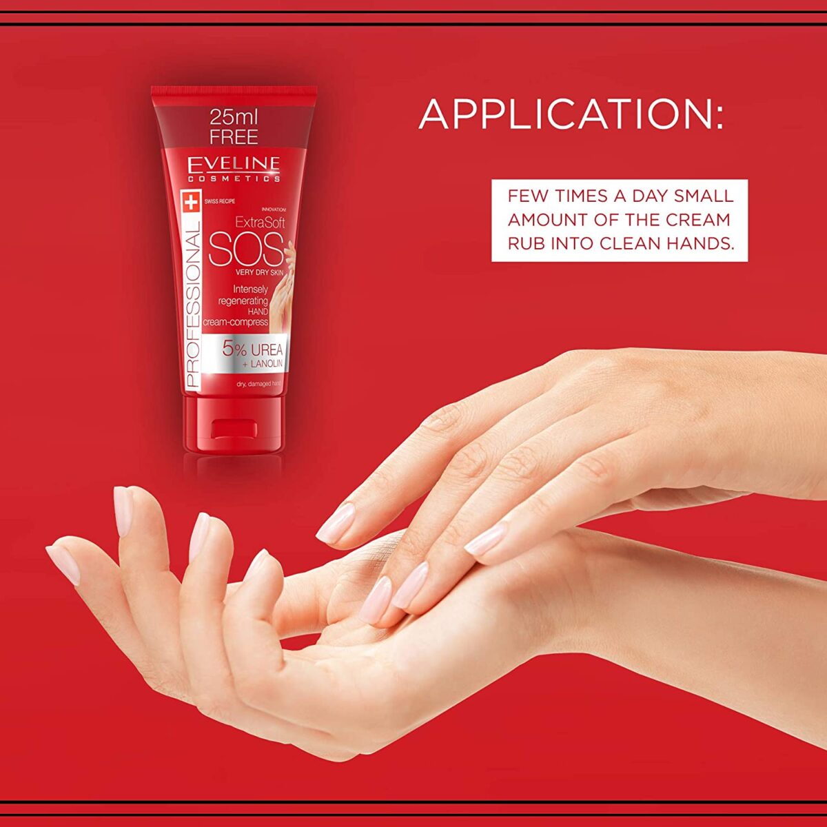 Eveline Hand Cream 100ml Extra Soft SOS