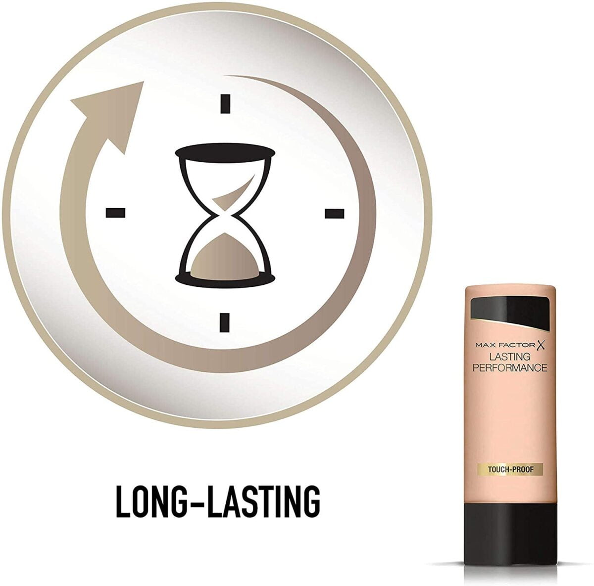 Max Factor Foundation 35ml Lasting 101 Ivory Beige