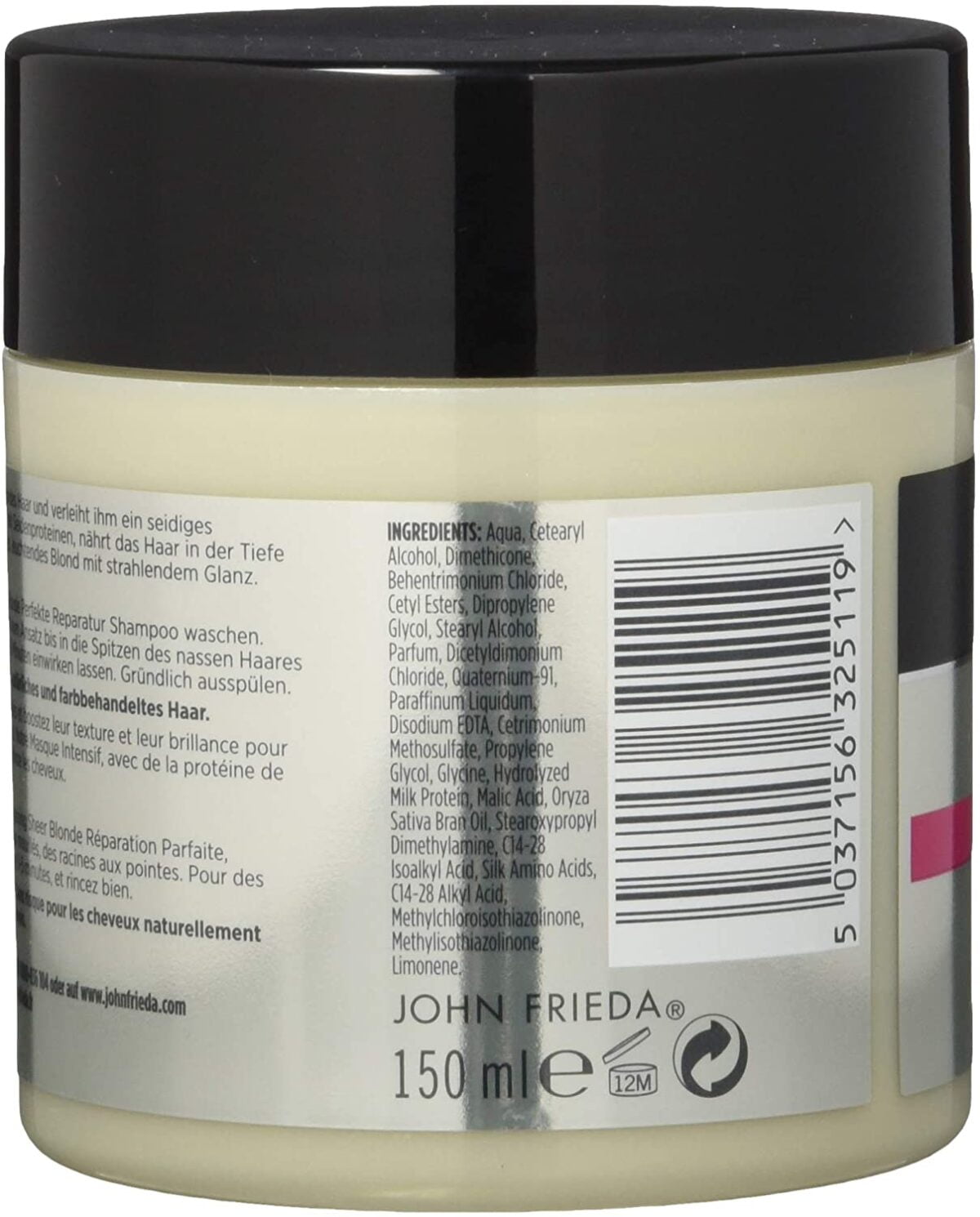 John Frieda Hair Mask 150ml Sheer Blonde Perfect Repair