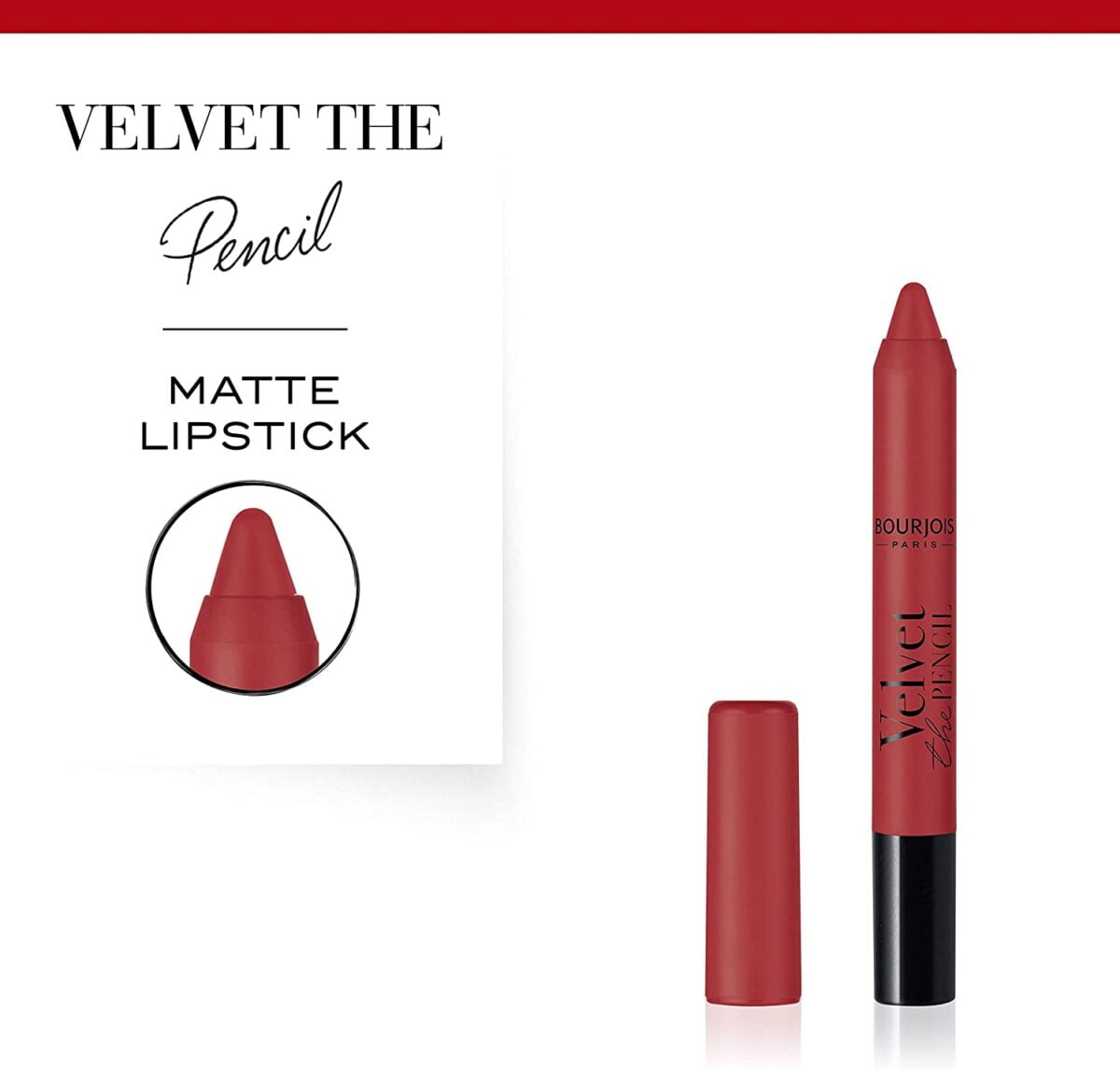 Bourjois Lip Pencil 3g Velvet 11 Red Vin'tage