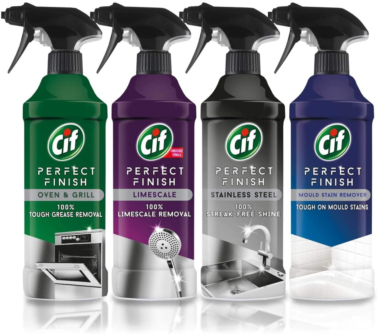 Cif Cleaner Spray 435ml Perfect Finish Limescale