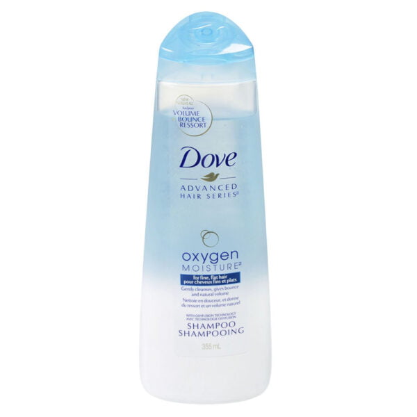 Dove Shampoo 355ml Advanced Hair Series Oxygen Moisture