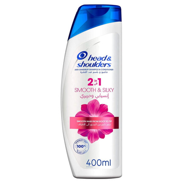 Head and Shoulders Shampoo 400ml Smooth and Silky