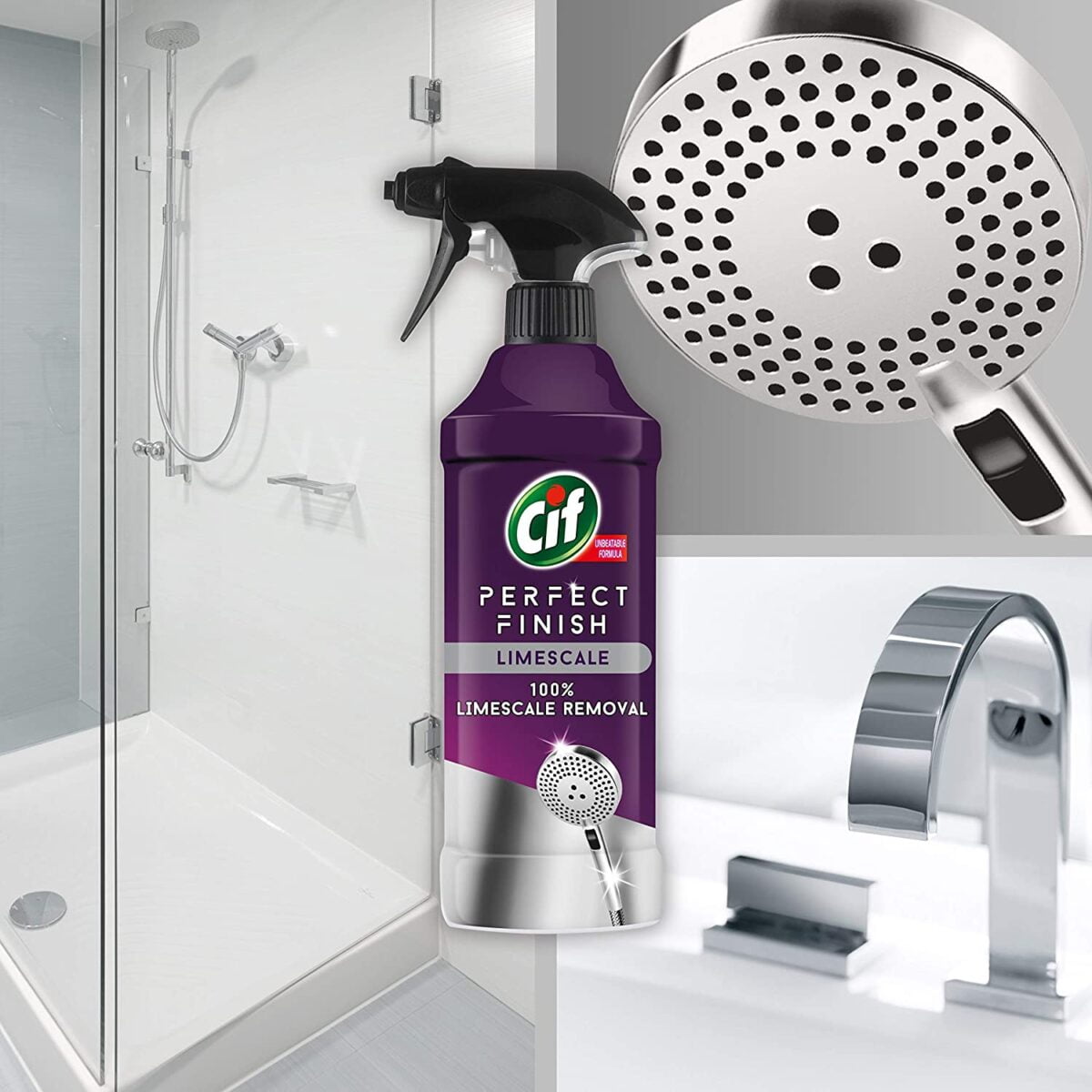 Cif Cleaner Spray 435ml Perfect Finish Limescale