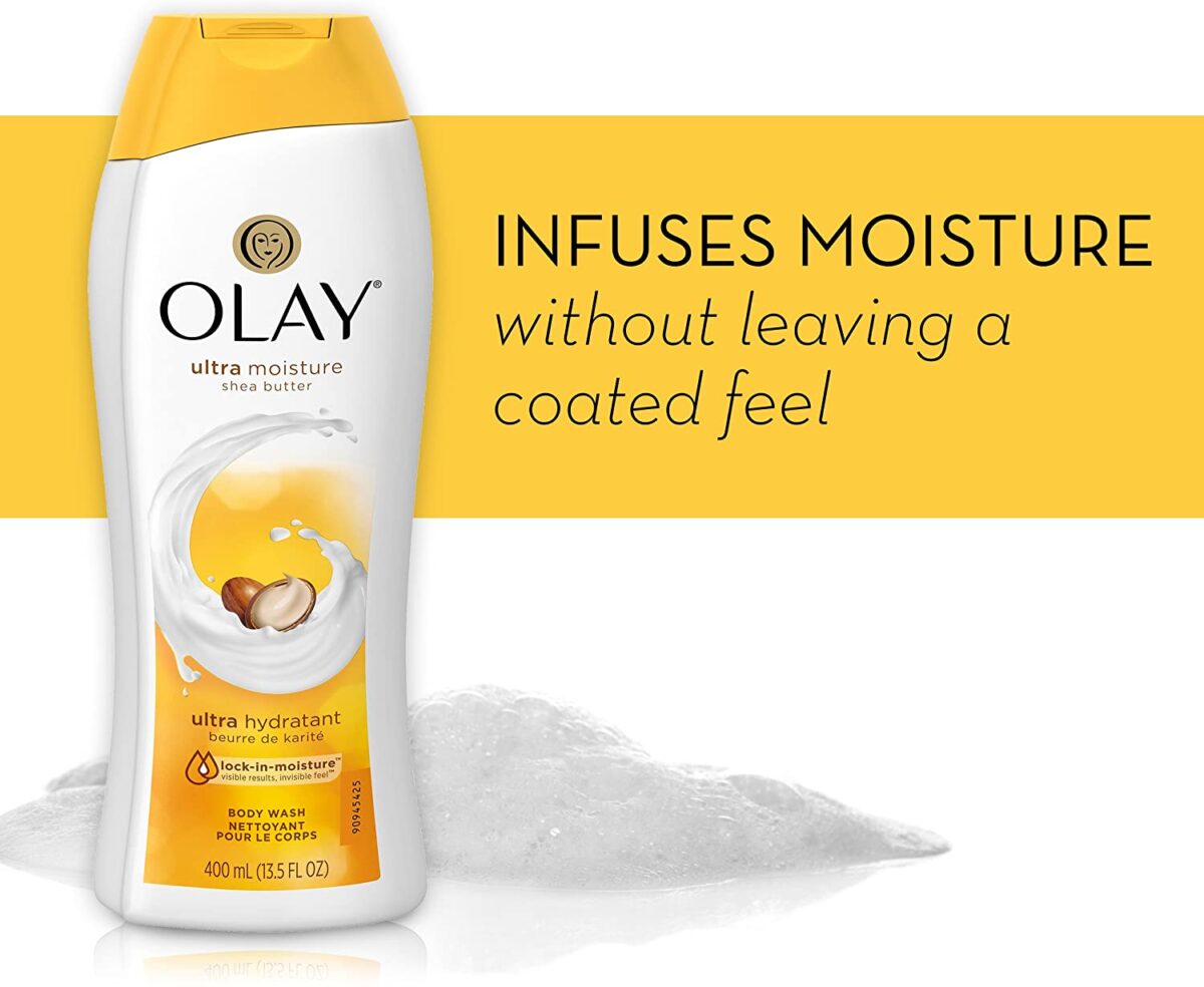 Olay Body Wash 400ml Ultra Moisture with Shea Butter