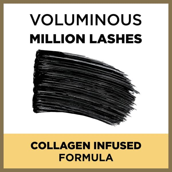 Loreal Mascara 8.7ml Voluminous Million Lashes 620 Carbon Black