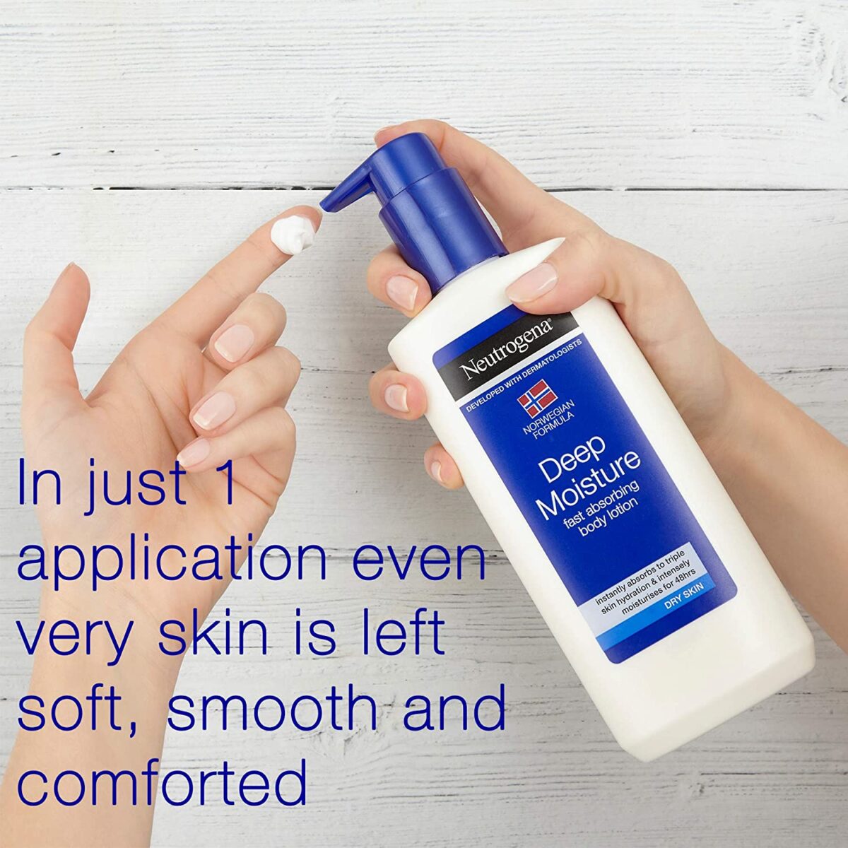 Neutrogena Body Lotion 400ml Norwegian Formula Deep Moisturizer Dry Skin