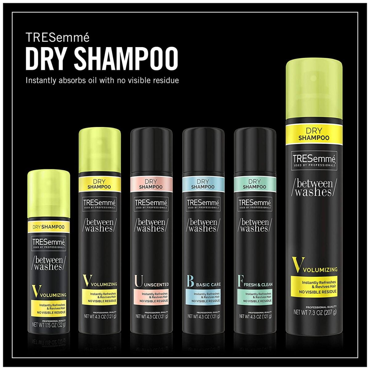 Tresemme Dry Shampoo 121g Basic Care