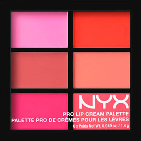 NYX Pro Lip Cream Palette 1.4g The Pinks