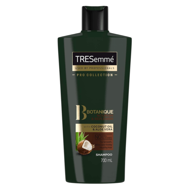 Tresemme Shampoo 700ml Botanique Nourish and Replenish With Coconut Oil and Aloevera