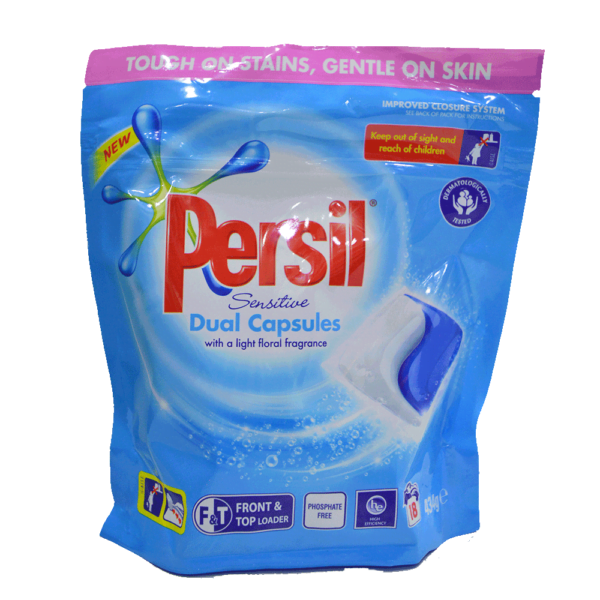 Persil Laundry Capsules 434g Sensitive PK18