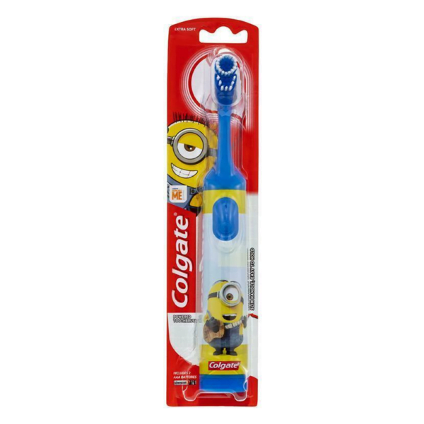 Colgate Battery Kids Toothbrush Minions Extra Soft Assorted