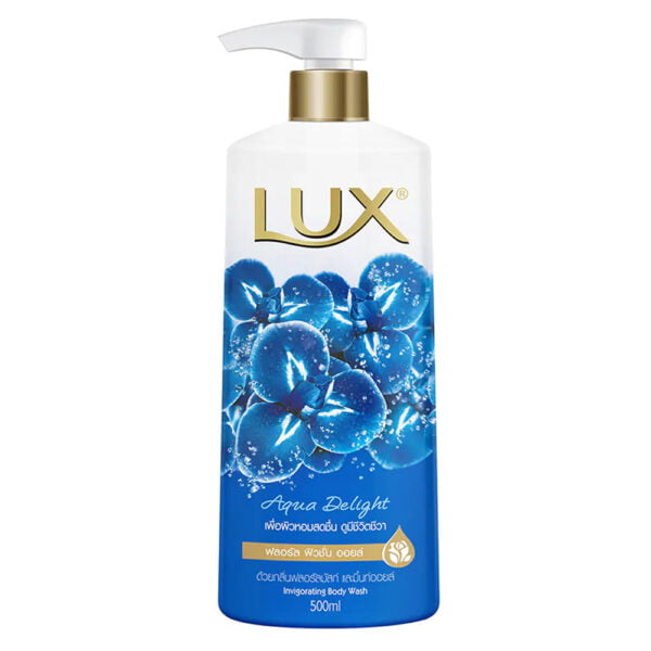 Lux Body Wash 500ml Aqua Delight Pump