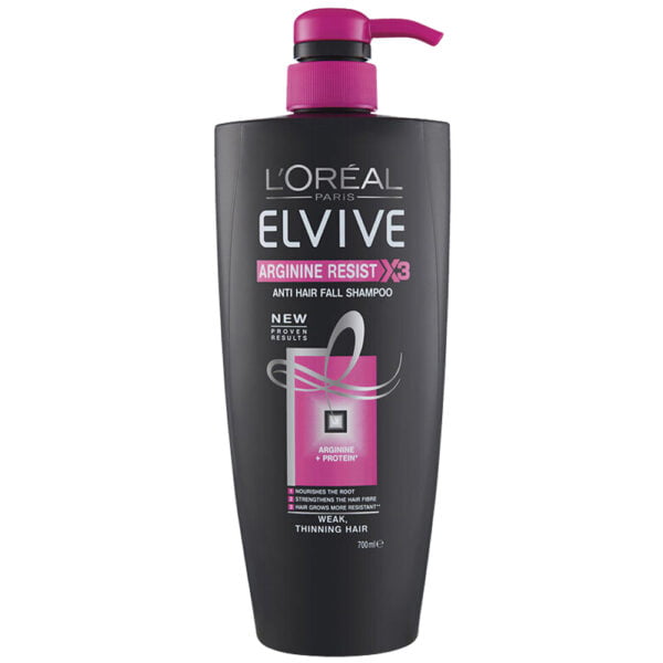 Loreal Shampoo 700ml Elvive Arginine Protein Anti Hair Fall