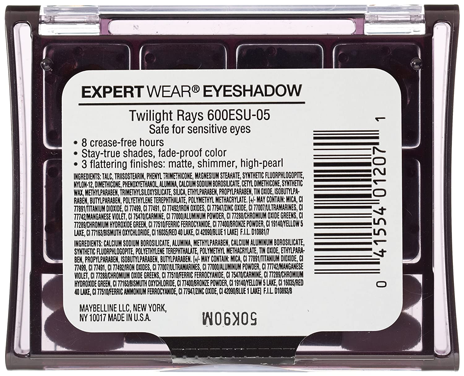 Maybelline Eye Shadow Wear Expert 50 Twilight Rays 2 Maybelline Eye Shadow Wear Expert 50 Twilight Rays