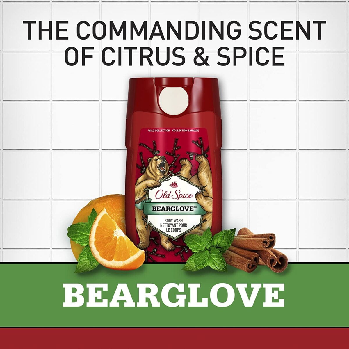 Old Spice Body Wash 473ml Bearglove