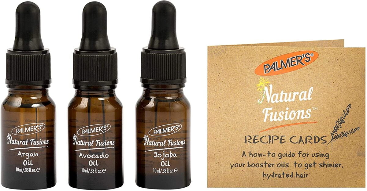 Palmers Natural Fusions Diy Cocktail Kit 3 Natural Oils for Shine and Hydration