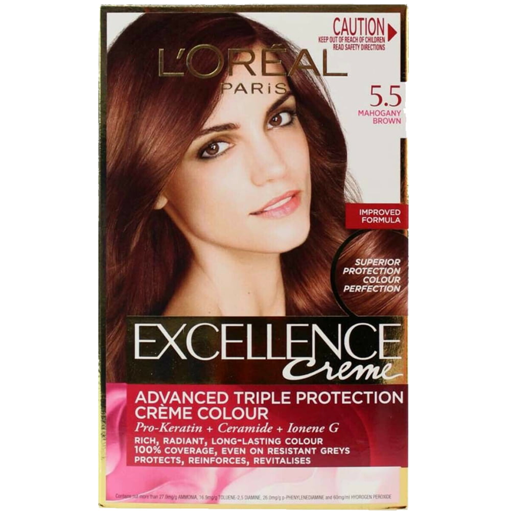 Loreal Hair Color Excellence Cream  Mahogany Brown | Head2Toes Beauty  Store UAE