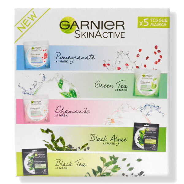 Garnier Tissue Mask Skin Active Variety 5Pk