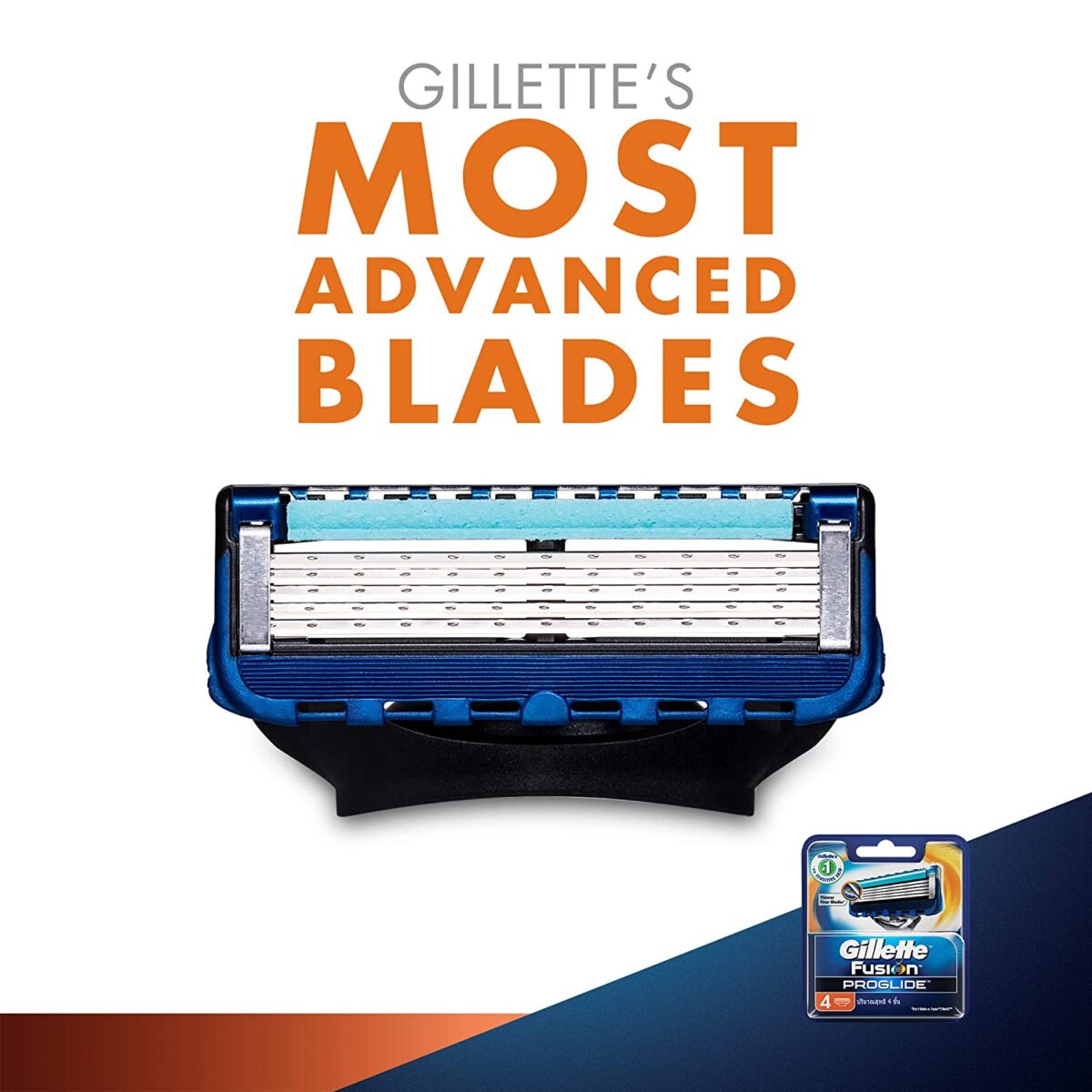 Gillette Fusion 5 Razor 4 Cartridges