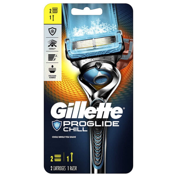 Gillette Fusion Proglide Chill Razor 2 Cartridge