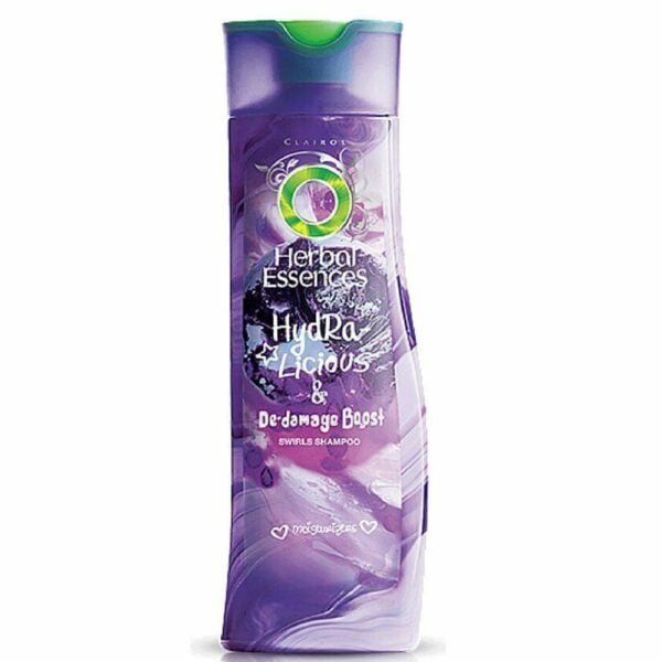 Herbal Essences Shampoo 300ml Hydralicious and De Damage Boost Swirls