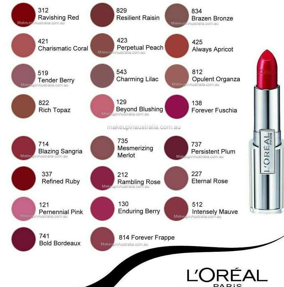 Loreal Lipstick 2.5g Infallible 828 Infinite Spice | Head2Toes Beauty ...