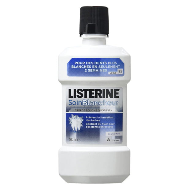 Listerine Mouth Wash 500ml Whiteness Clean Mint