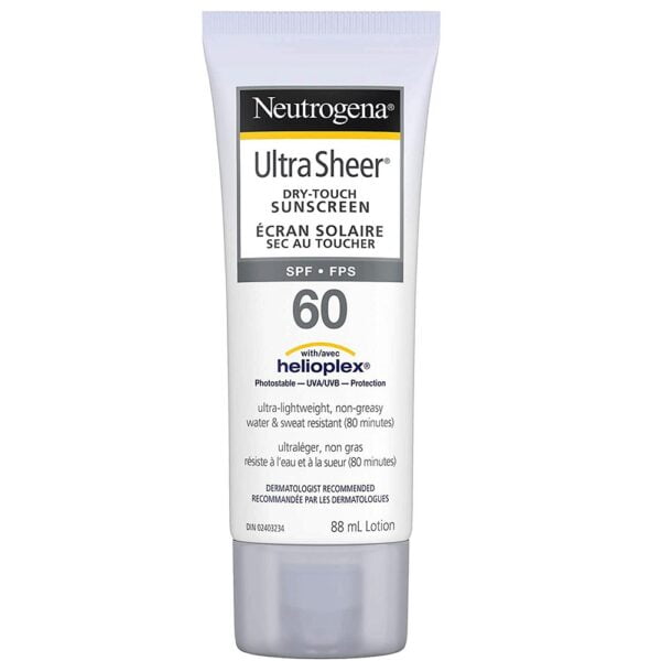 Neutrogena Sunscreen 88ml Ultra Sheer Dry Touch 60 SPF