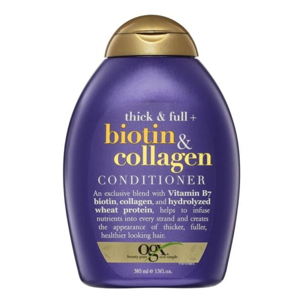 OGX Conditioner 385ml Biotin and Collagen Conditioner Thick and Full