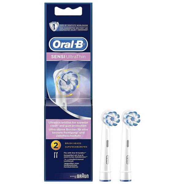 Oral B Brush Heads Sensi UltraThin 2 Counts