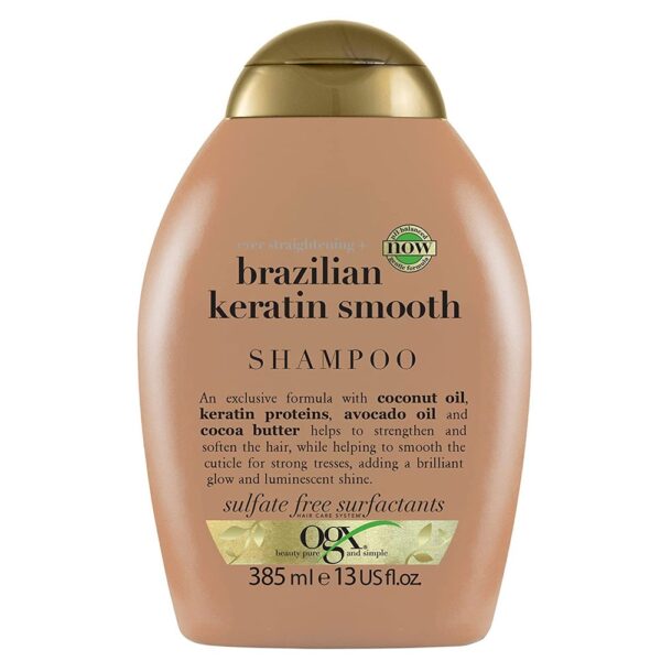 OGX Shampoo 385ml Brazilizn Keratin Smooth