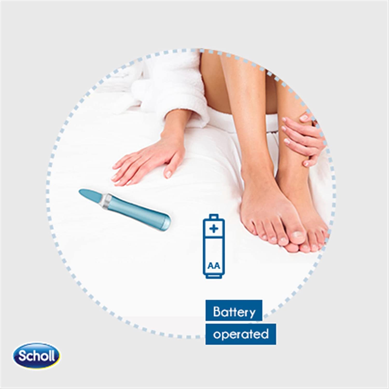 Scholl Nail Care Velvet Smooth System Pink 5 Scholl Nail Care Velvet Smooth System Pink