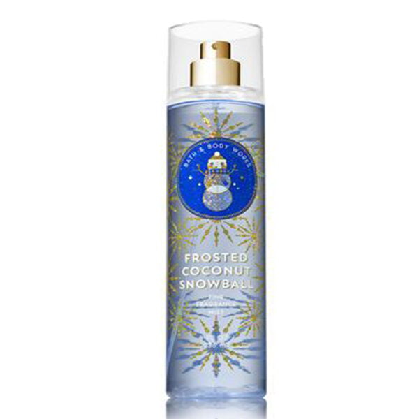 Bath and Body Works Body Mist 146ml Shimmer Frosted Coconut Snowball