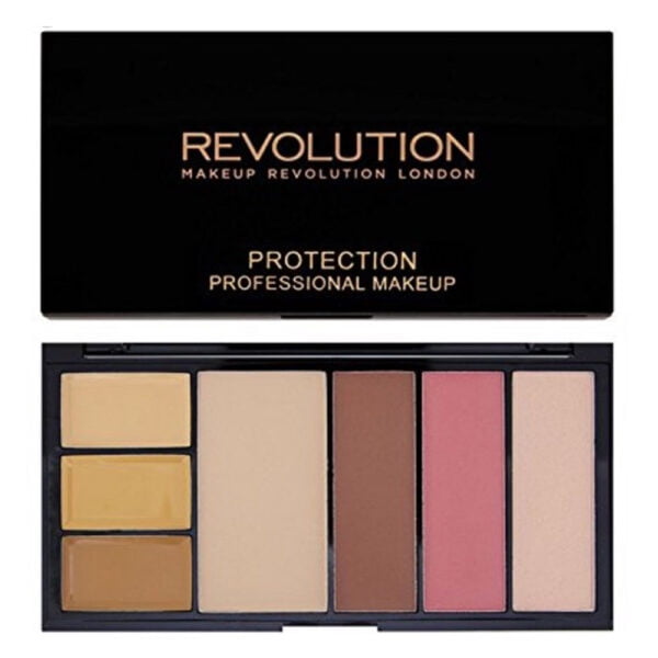 Revolution Face Palette Protection Medium Dark