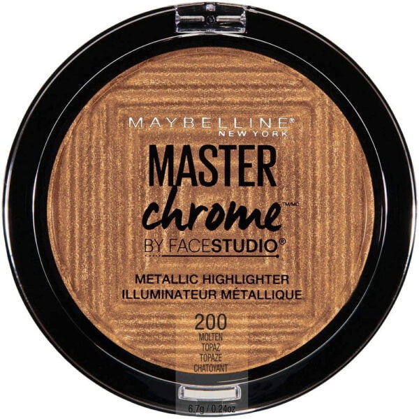Maybelline Highlighter Master Chrome Face Studio 200 Molten Topaz