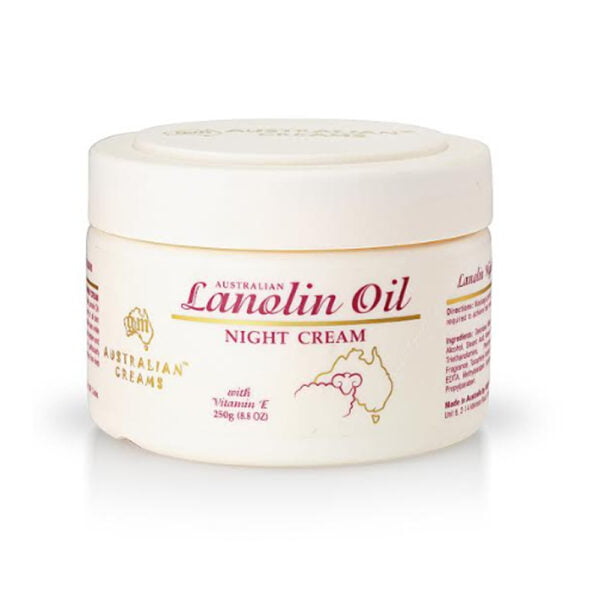 Australian Night Cream 250g Lanolin Oil