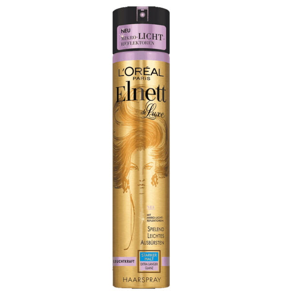 Loreal Hair Spray 300ml Elnett Luminosity Strong Hold