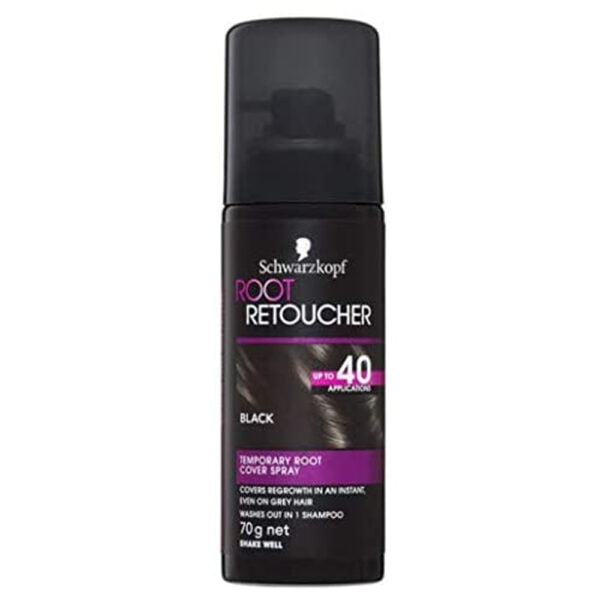 Schwarzkopf Hair Spray 70g Black Root Retoucher Temporary