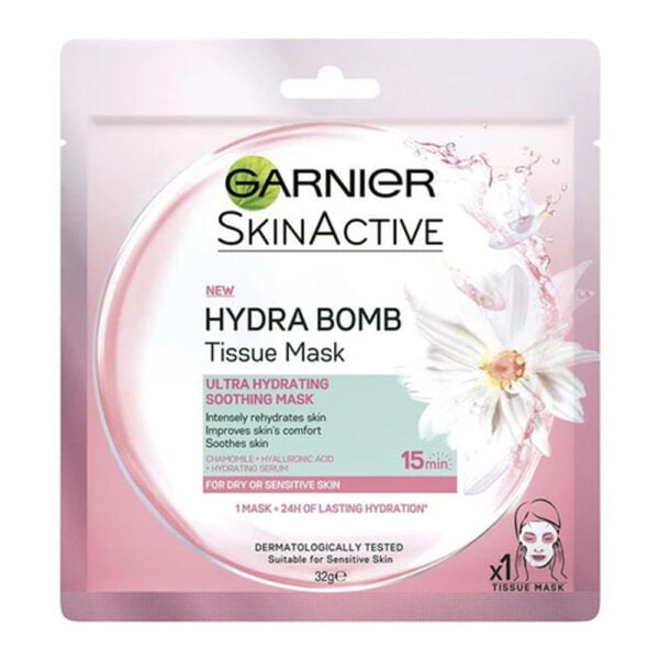 Garnier Tissue Mask 32g Skin Active Hydra Bomb