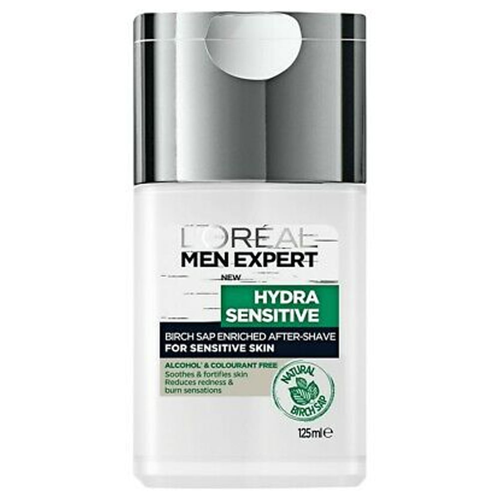 Loreal After Shave 125ml Men Expert Hydra Sensitive | Head2Toes Beauty ...