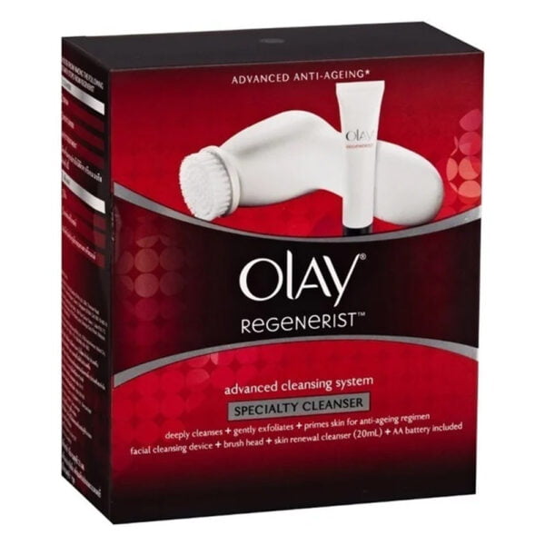 Olay Regenerist Advaced Cleansing System Cleanser and Facial Cleansing Device