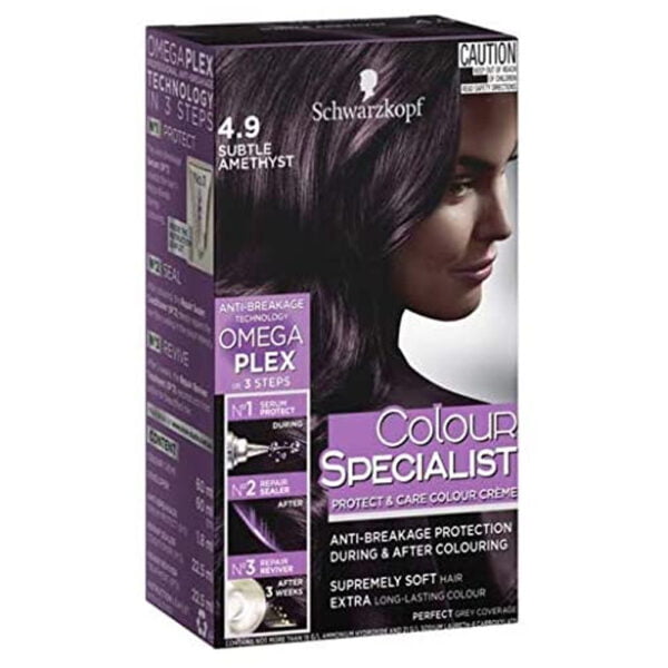 Schwarzkopf Hair Color Specialist 4.9 Subtle Amethyst