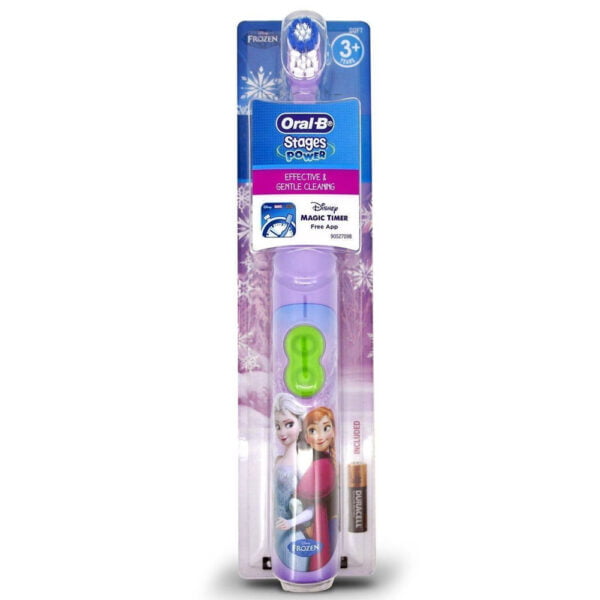 Oral B Toothbrush Stages Power Battery Frozen Soft 3+