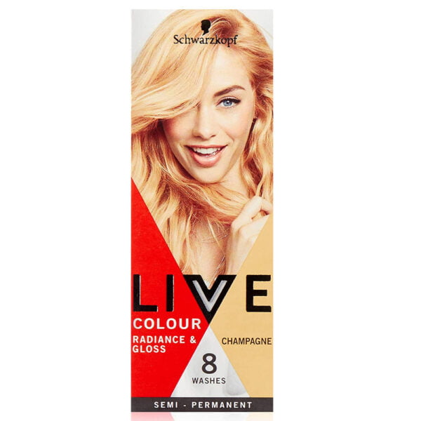 Schwarzkopf Hair Color Live Color Champagne Semi Permanent