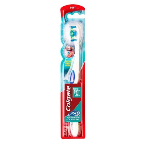 Colgate Toothbrush 360 Whole Mouth Clean Soft