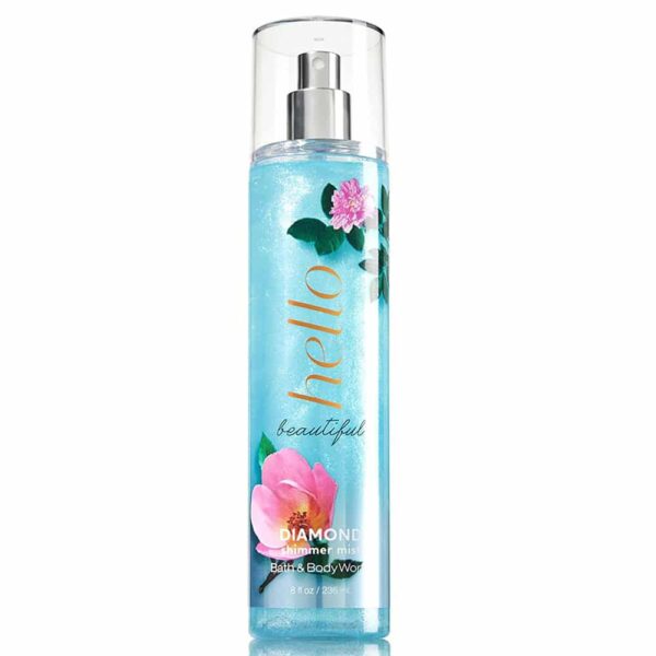 Bath and Body Works Body Mist 236ml Hello Beautiful Shimmer